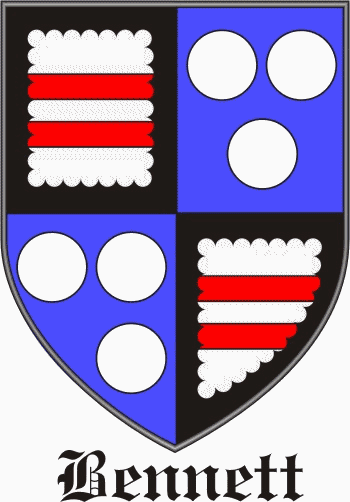 BENNETT family crest