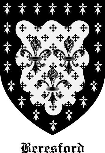 BERESFORD family crest BERESFORD family crest