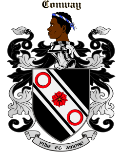 CONWAY family crest