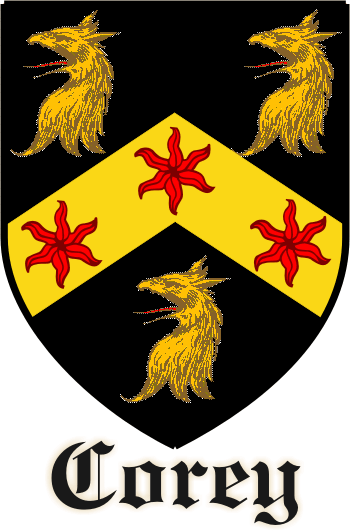 COREY family crest