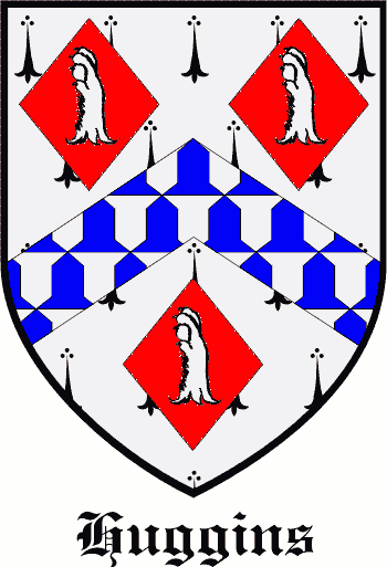 HUGGINS family crest