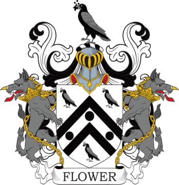 FLOWER family crest