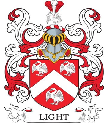 LIGHT family crest