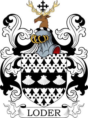 LODER family crest