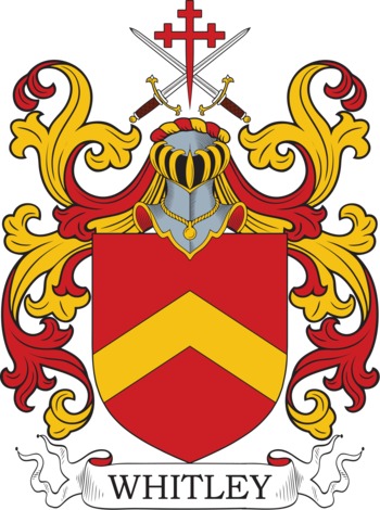 WHITLEY family crest