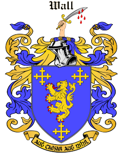 WALL family crest
